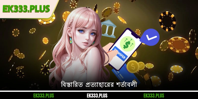 বিস্তারিত প্রত্যাহারের শর্তাবলী